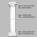 PU Dekorative Ionyske Column Capitals